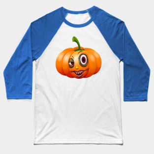 Funny Pumpkin Baseball T-Shirt